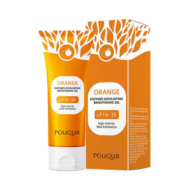 Orange Enzyme Gel Exfoliator – Smooth, Bright, Even Skin
