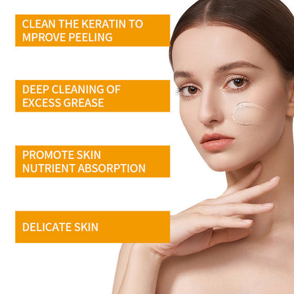Orange Enzyme Gel Exfoliator – Smooth, Bright, Even Skin